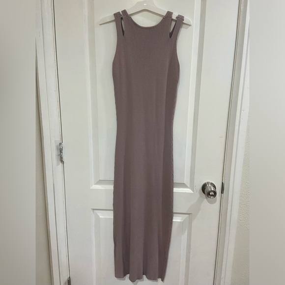 SHEIN Violet Long Sleeve Maxi Dress with Cardigan - Picture 5 of 6